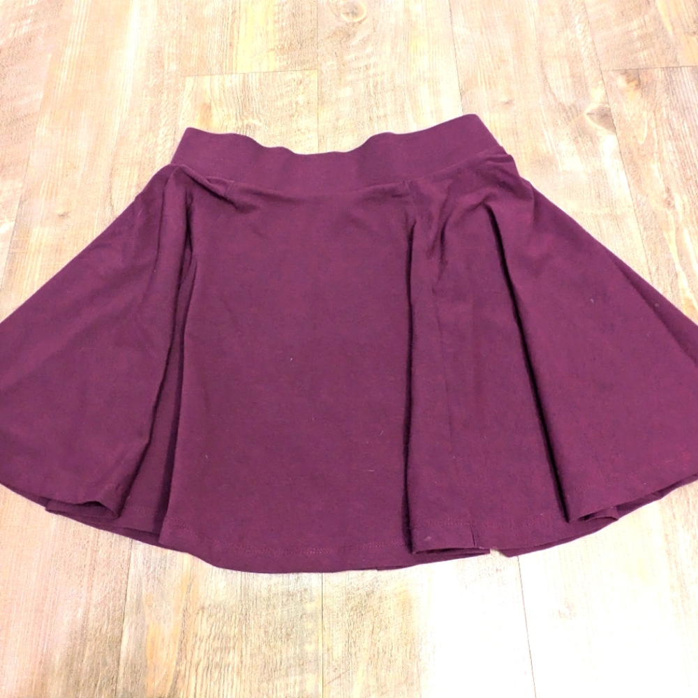 Two (2) Circle Skirts Purple, Gray SZ Small